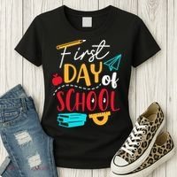 First Day Of School Cute Gift Women's T-Shirt thumb 3