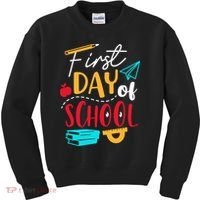 First Day Of School Cute Gift Kids Sweatshirt thumb 0