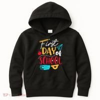 First Day Of School Cute Gift Kids Hoodie thumb 0