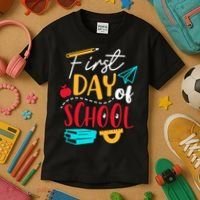 First Day Of School Cute Gift Kids T-Shirt thumb 3