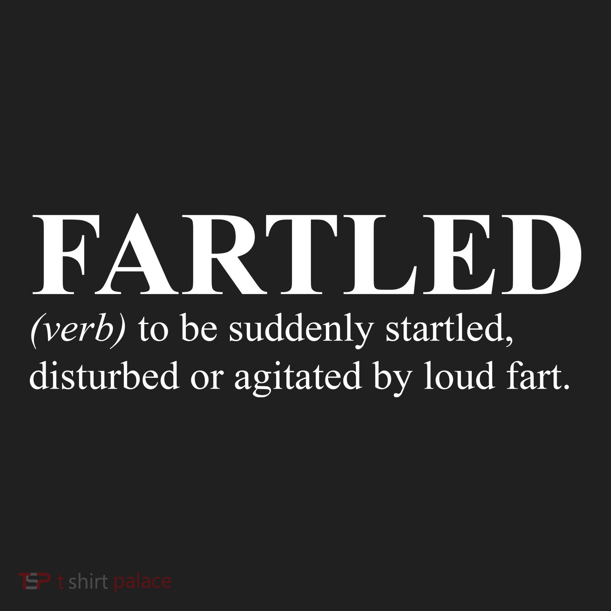 Fartled Definition Of A Fart Funny Golf Towel