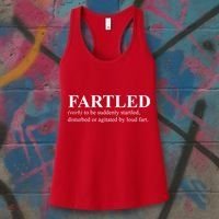 Fartled Definition Of A Fart Funny Women's Tank Top thumb 3