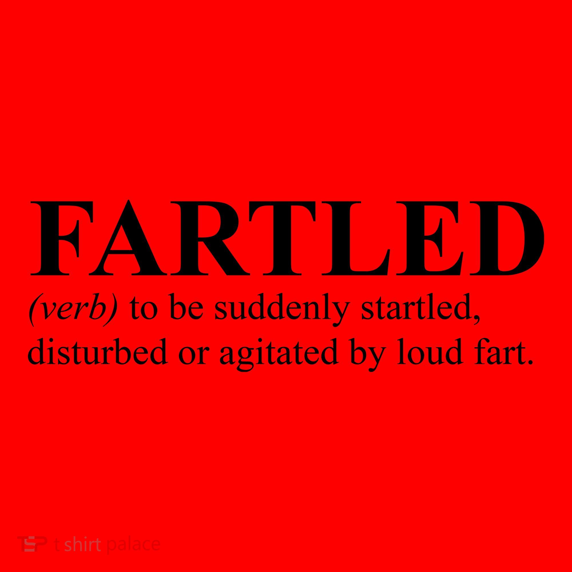Fartled Definition Of A Fart Funny Santa Hat