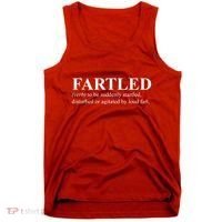 Fartled Definition Of A Fart Funny Tank Top thumb 0