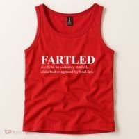 Fartled Definition Of A Fart Funny Tank Top thumb 2