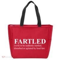 Fartled Definition Of A Fart Funny Tote Bag thumb 0