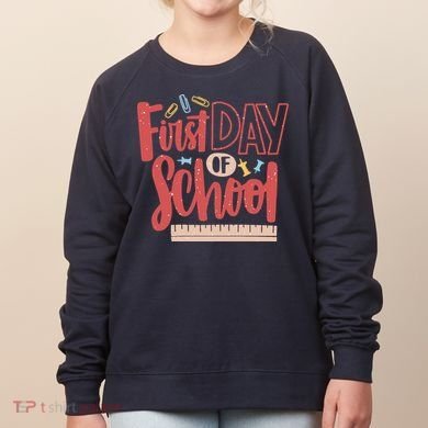 First Day Of School Cute Education Women's Sweatshirt