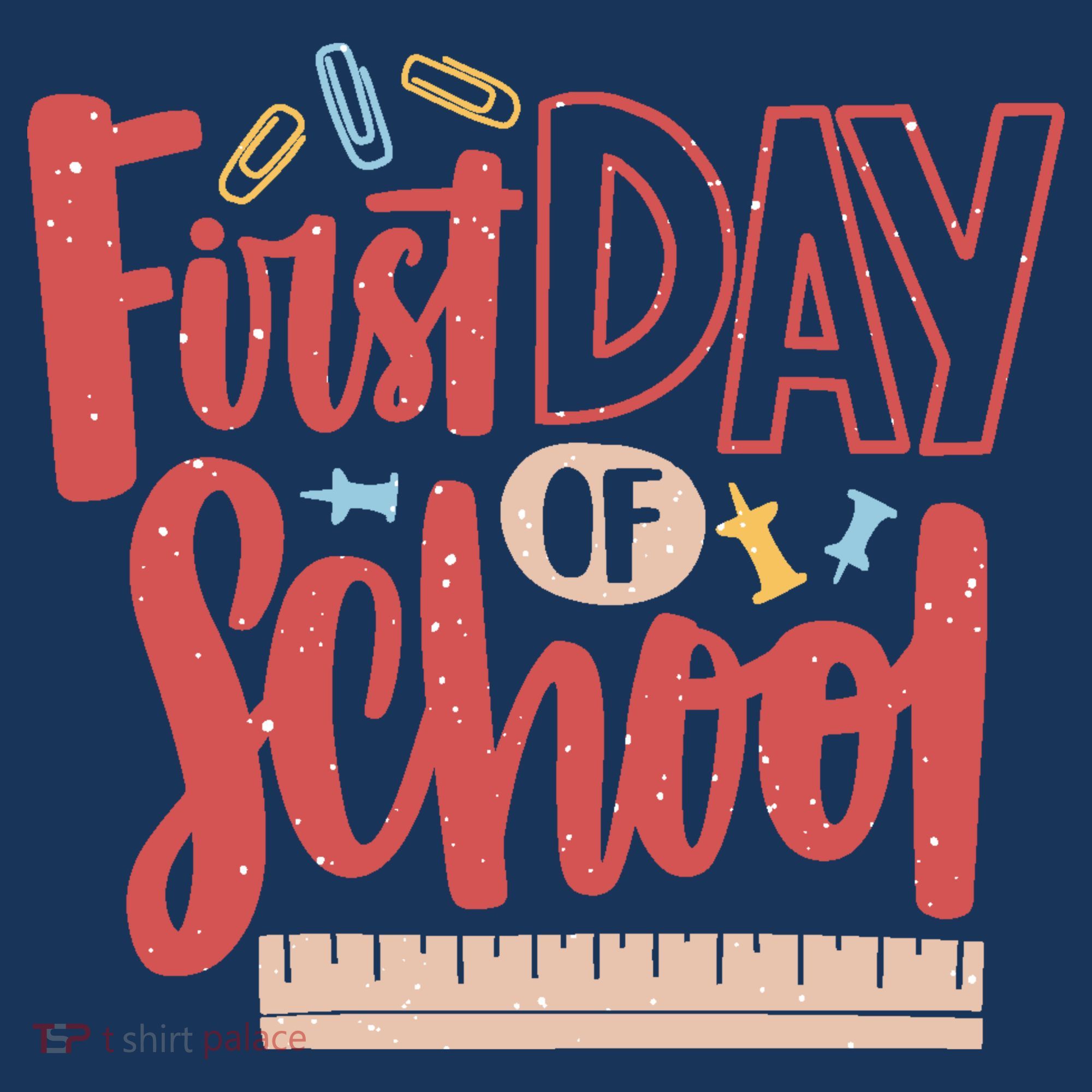 First Day Of School Cute Education Doggie Tank
