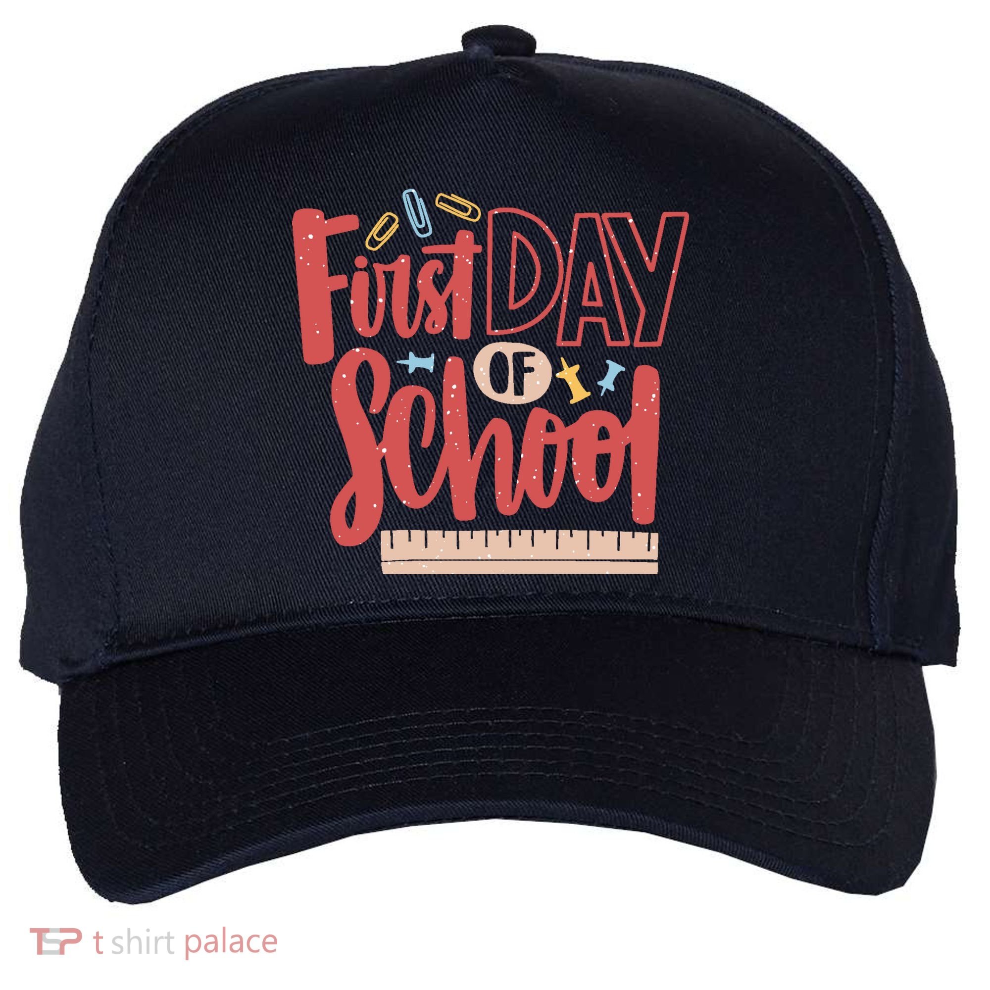First Day Of School Cute Education Five-Panel Snapback Cap
