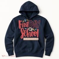First Day Of School Cute Education Hoodie thumb 0