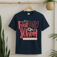 First Day Of School Cute Education T-Shirt thumb 2