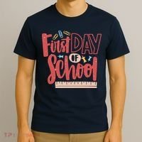 First Day Of School Cute Education T-Shirt thumb 3