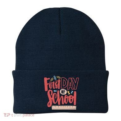 First Day Of School Cute Education Beanie