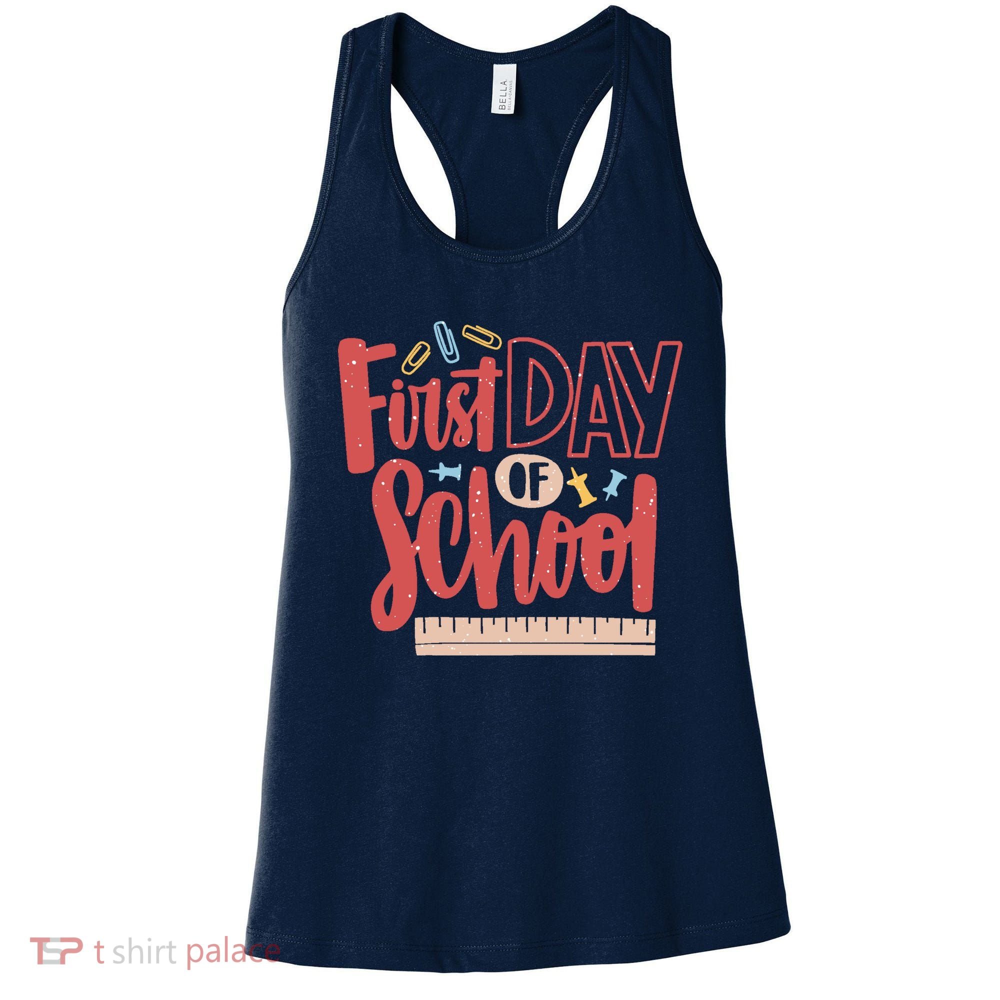 First Day Of School Cute Education Women's Tank Top