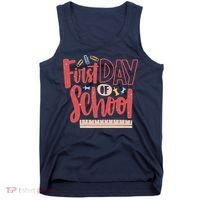 First Day Of School Cute Education Tank Top thumb 0