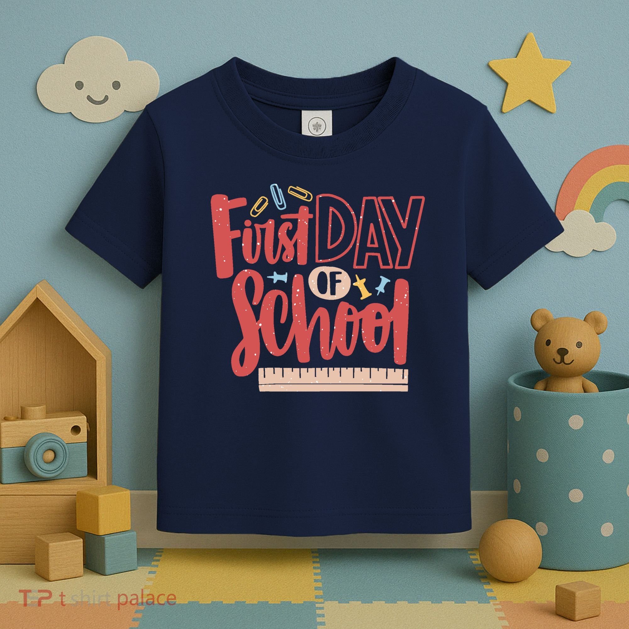 First Day Of School Cute Education Toddler T-Shirt