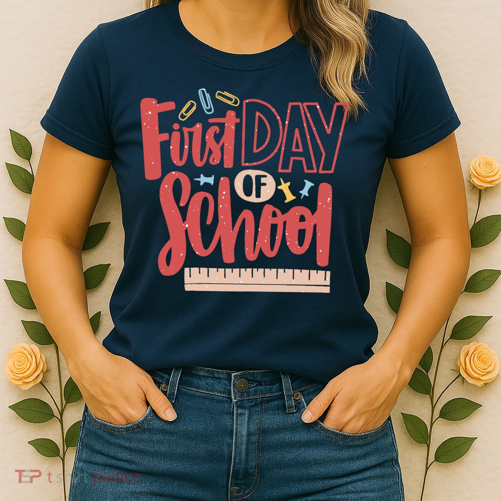 First Day Of School Cute Education Women's T-Shirt