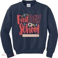 First Day Of School Cute Education Kids Sweatshirt thumb 0