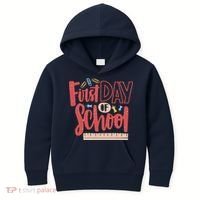 First Day Of School Cute Education Kids Hoodie thumb 0