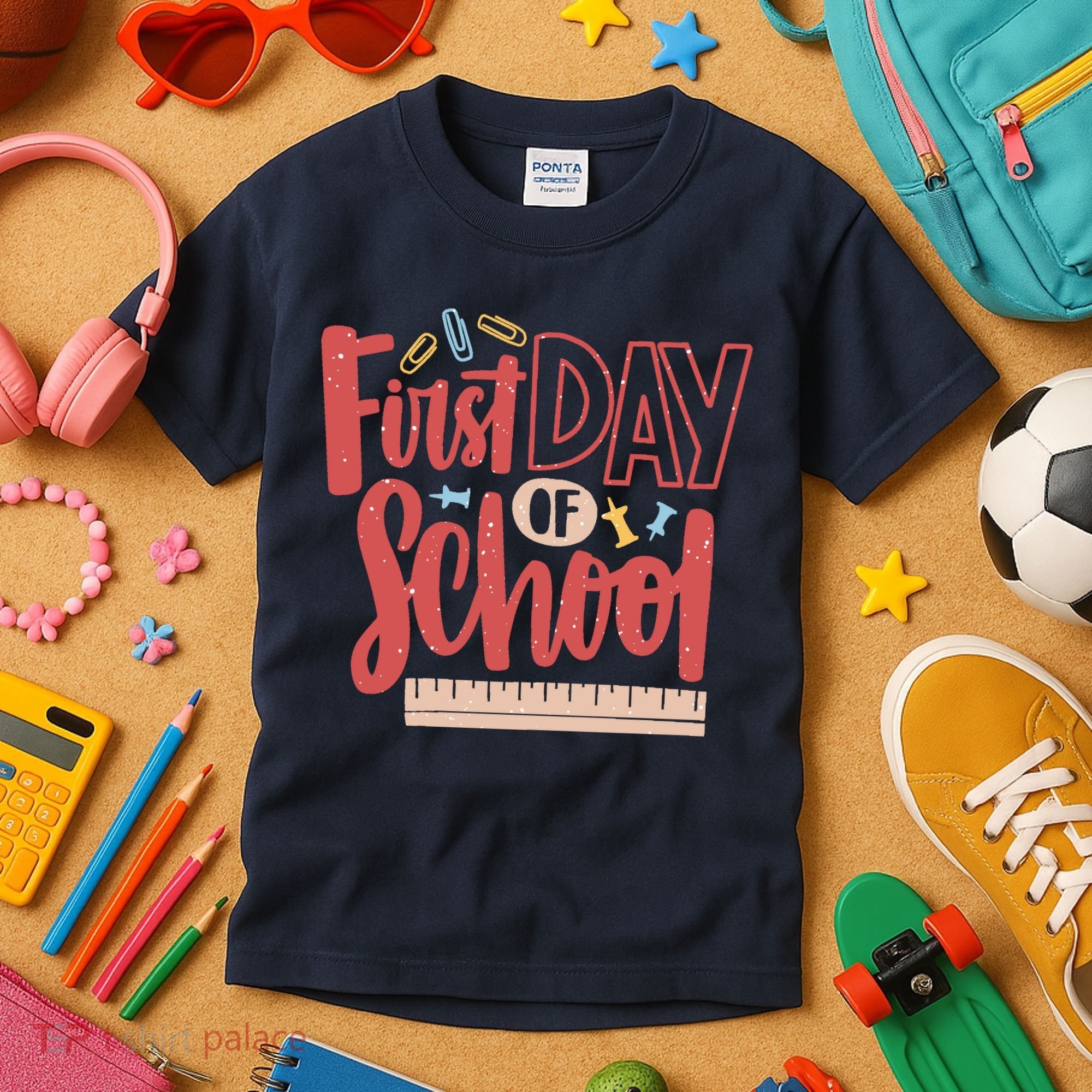 First Day Of School Cute Education Kids T-Shirt