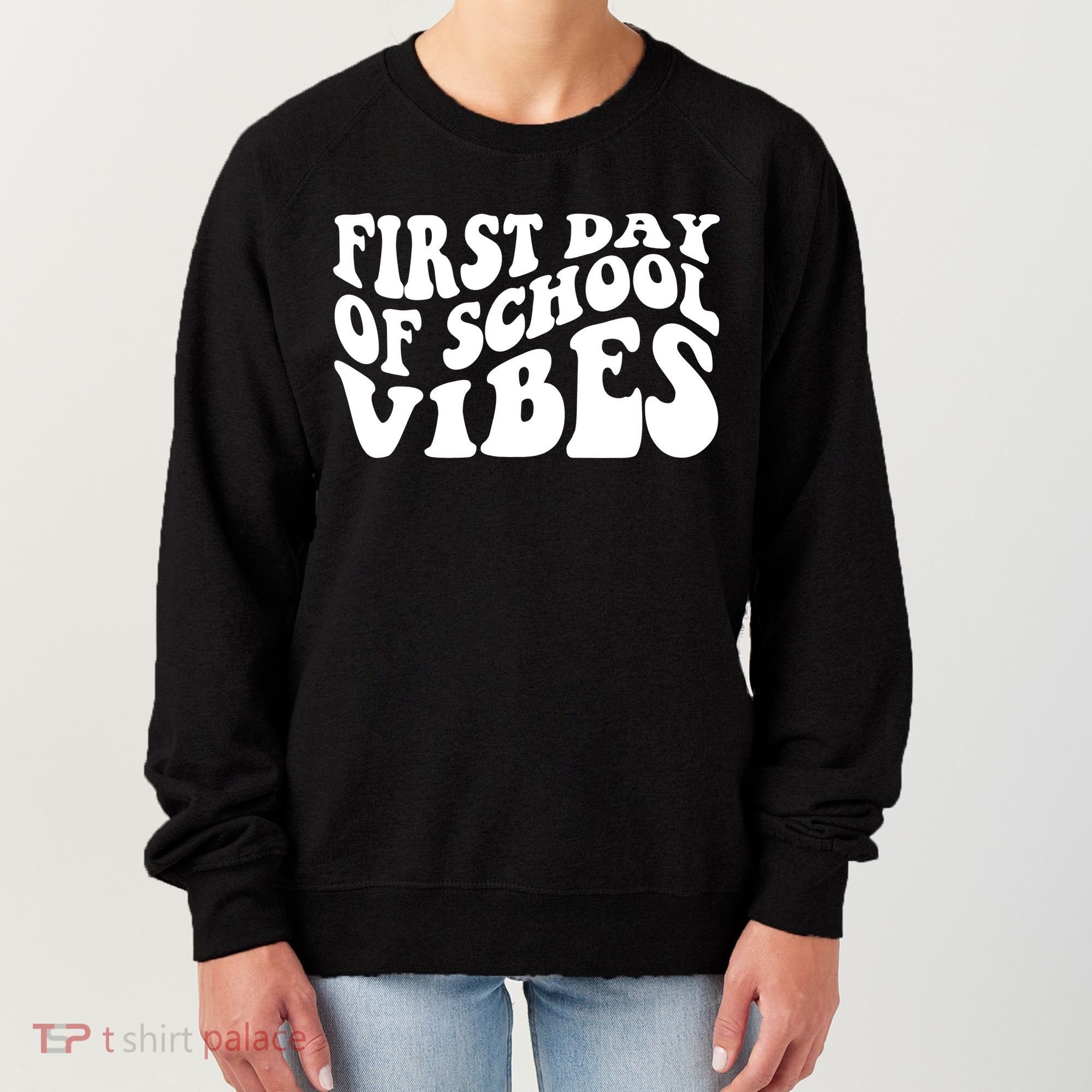 First Day Of School Vibes Retro Women's Sweatshirt
