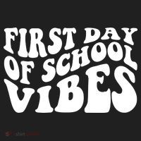 First Day Of School Vibes Retro Beanie thumb 2