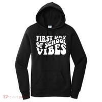 First Day Of School Vibes Retro Women's Hoodie thumb 0