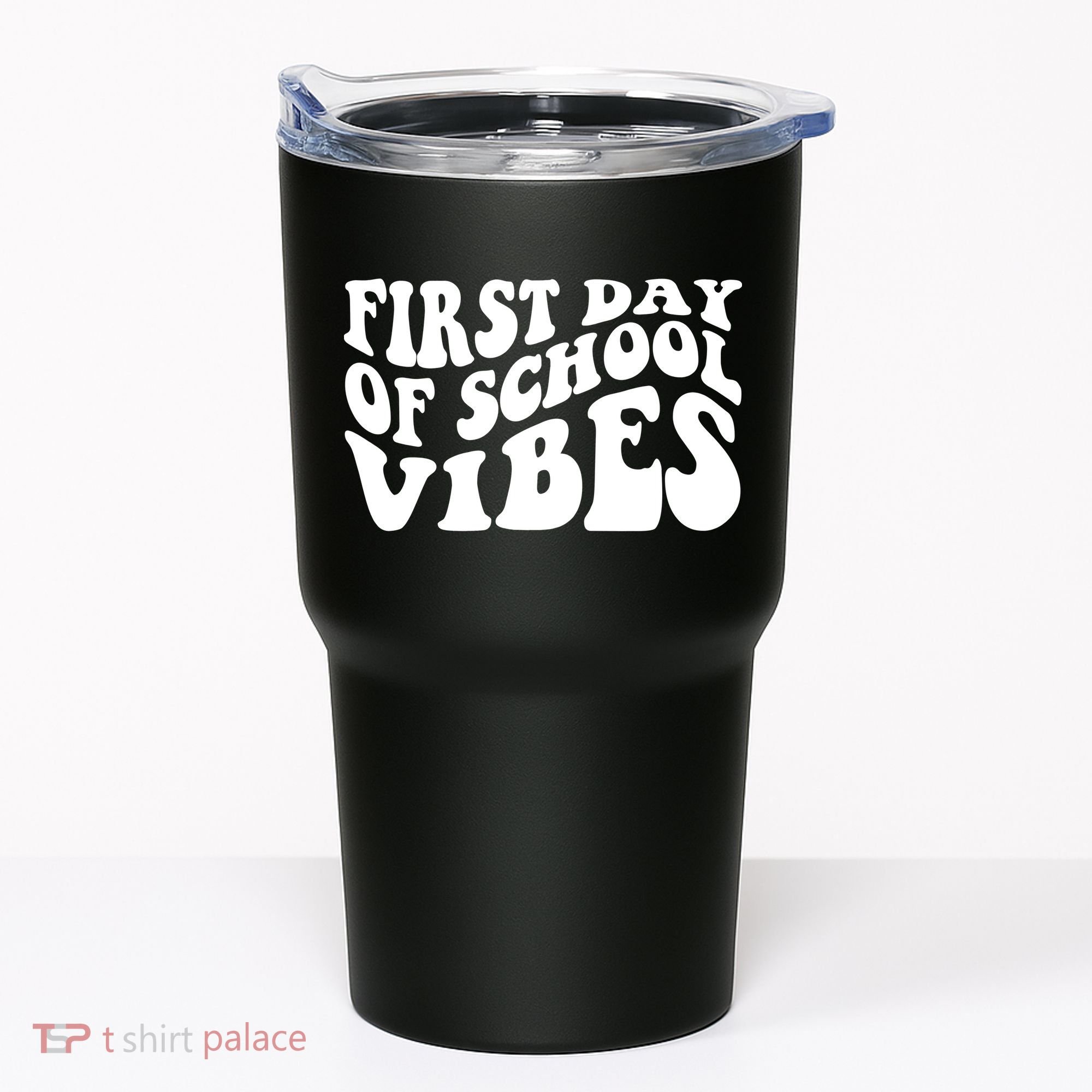 First Day Of School Vibes Retro Tumbler
