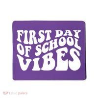 First Day Of School Vibes Retro Mousepad thumb 0