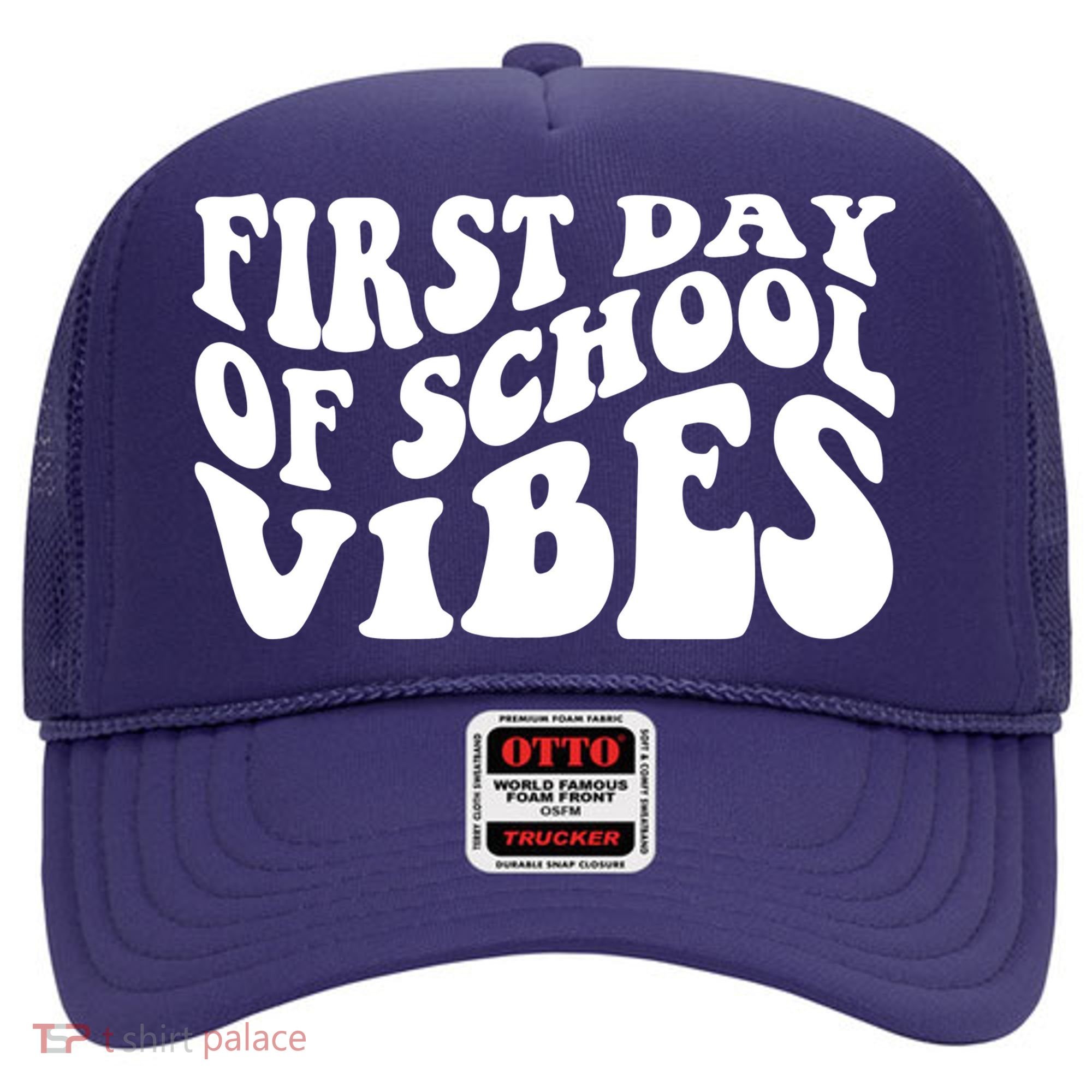 First Day Of School Vibes Retro Hat