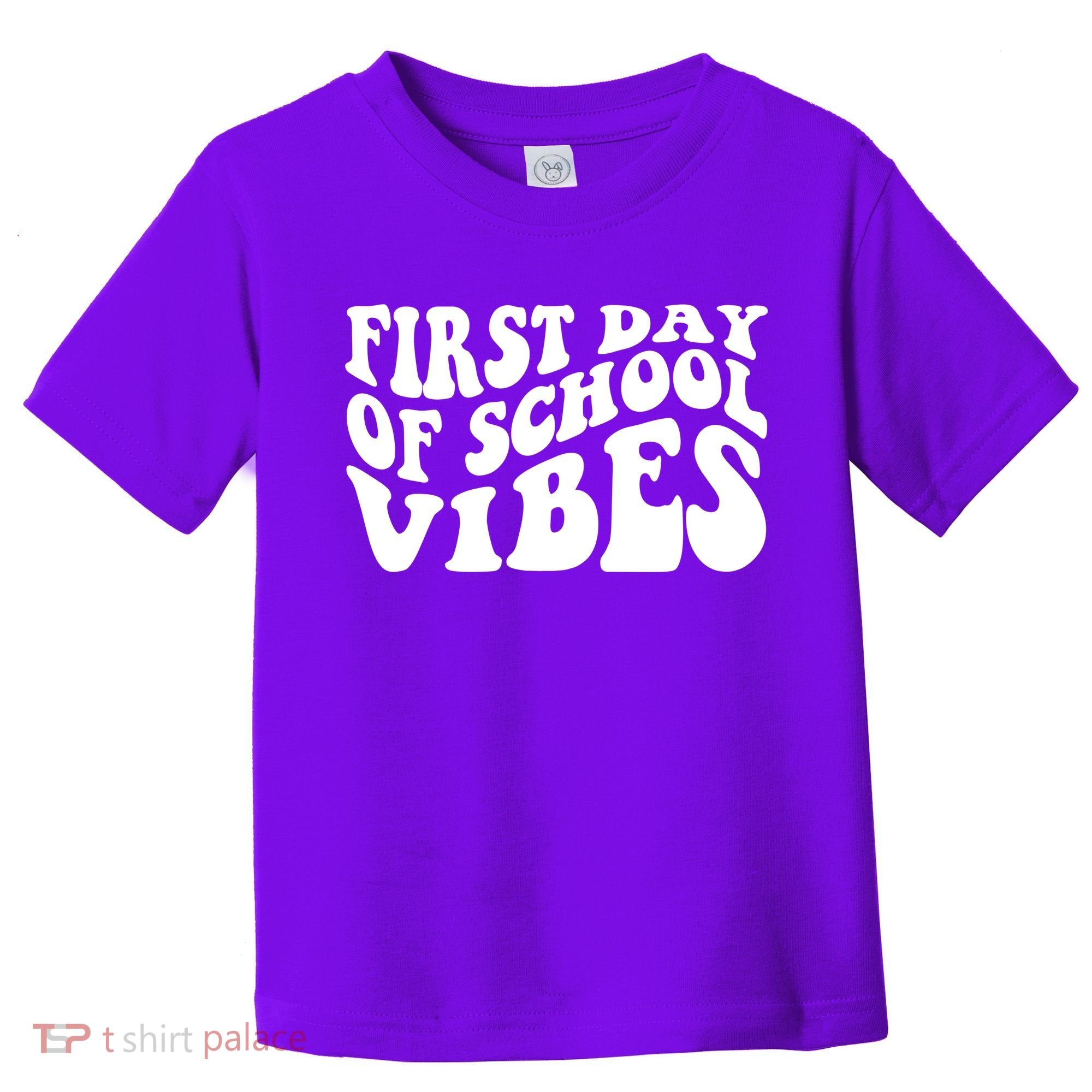 First Day Of School Vibes Retro Toddler T-Shirt
