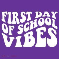 First Day Of School Vibes Retro Women's T-Shirt thumb 6