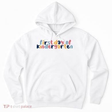 First Day Of Kindergarten Colorful Cute Hoodie