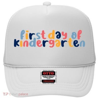 First Day Of Kindergarten Colorful Cute Hat