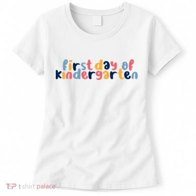 First Day Of Kindergarten Colorful Cute Women's T-Shirt