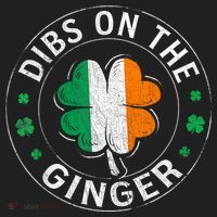 Funny Dibs On The Ginger St Patricks Day Shamrock Tumbler thumb 3