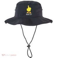Funny Duck Off Middle Finger Bucket Hat thumb 0