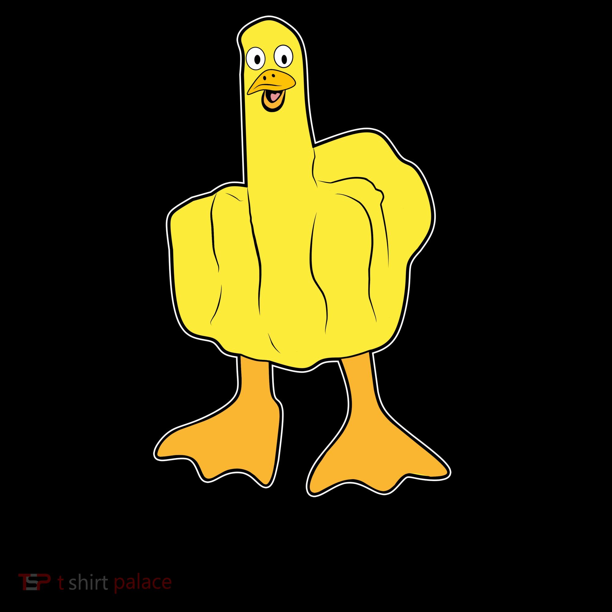 Funny Duck Off Middle Finger Coffee Mug