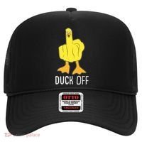 Funny Duck Off Middle Finger Hat thumb 0