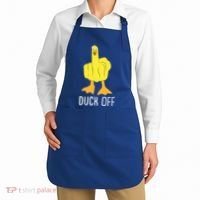 Funny Duck Off Middle Finger Apron thumb 2
