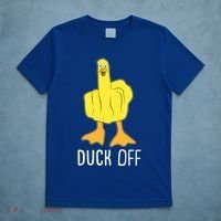 Funny Duck Off Middle Finger T-Shirt thumb 5