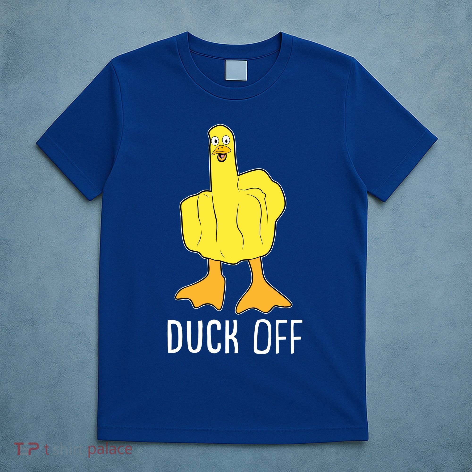 Funny Duck Off Middle Finger T-Shirt