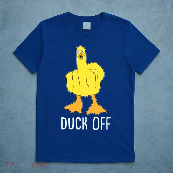 Funny Duck Off Middle Finger T-Shirt