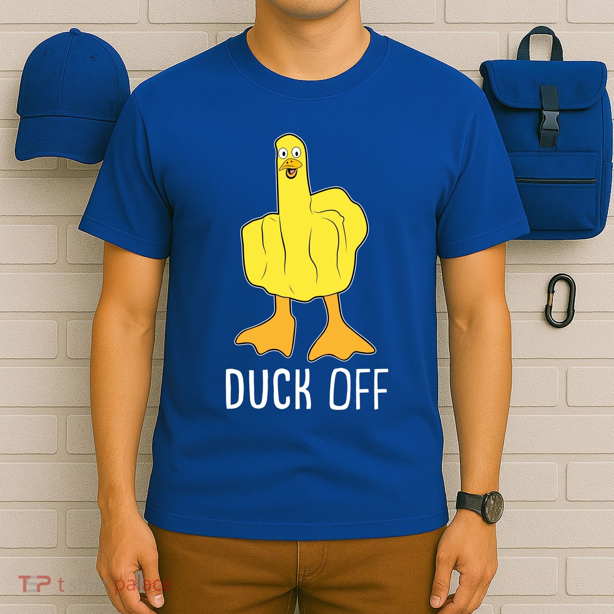 Funny Duck Off Middle Finger T-Shirt