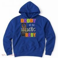 Funny Daddy Of Brewing Baby Halloween Theme Baby Shower Spooky Hoodie thumb 0