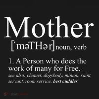 Funny Definition Of Mother Celebrate Mothers Day Apron thumb 3