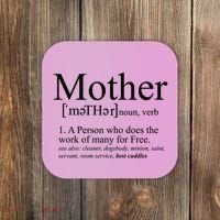 Funny Definition Of Mother Celebrate Mothers Day Coaster thumb 0
