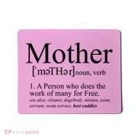 Funny Definition Of Mother Celebrate Mothers Day Mousepad thumb 0