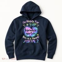 First Day Of Kindergarten Tie Dye Back To School Boy Kids Hoodie thumb 0