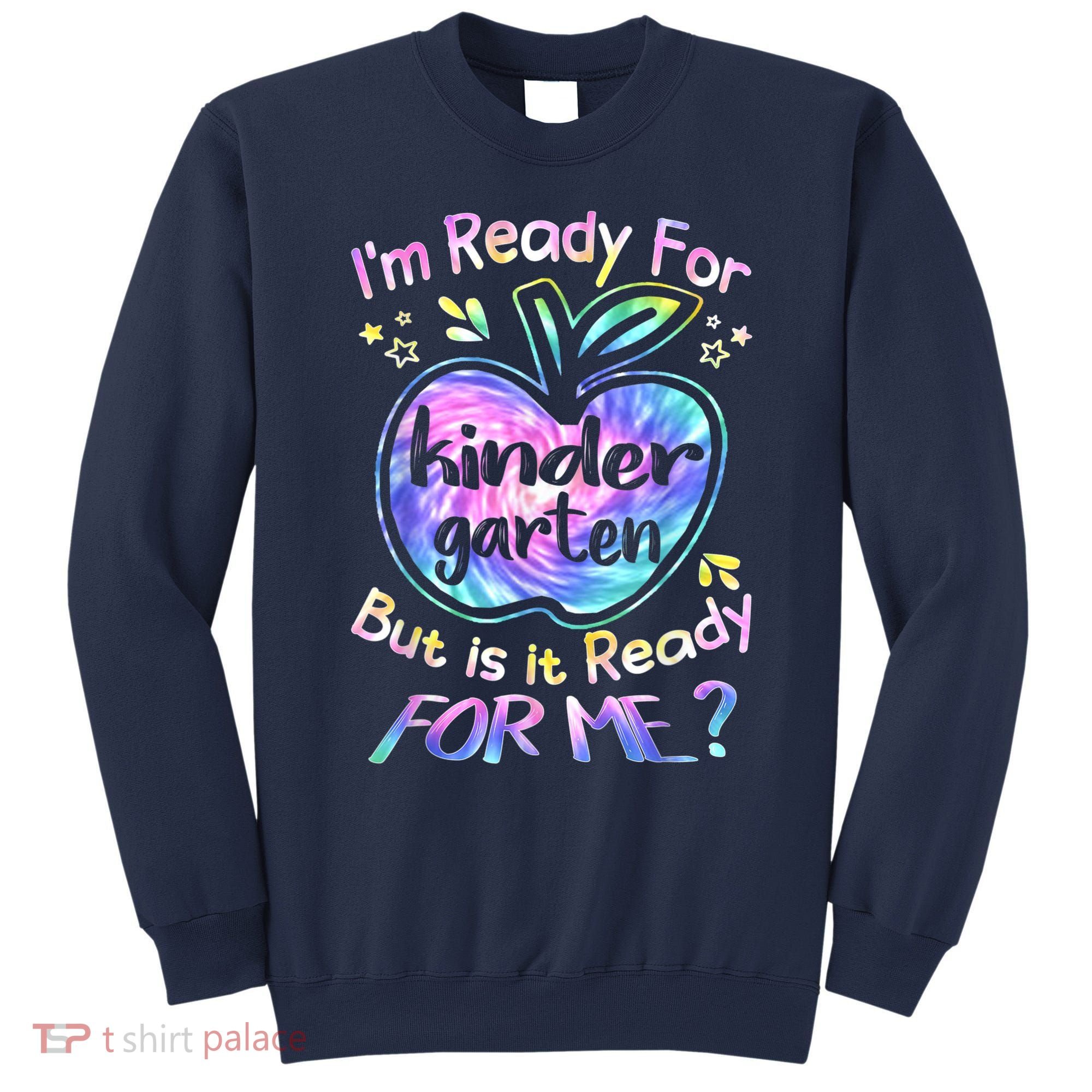 First Day Of Kindergarten Tie Dye Back To School Boy Kids Sweatshirt